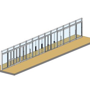 پک فمیلی پنل کرتین وال