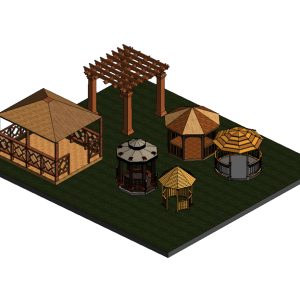 مجموعه فمیلی های سقف پِرگولا